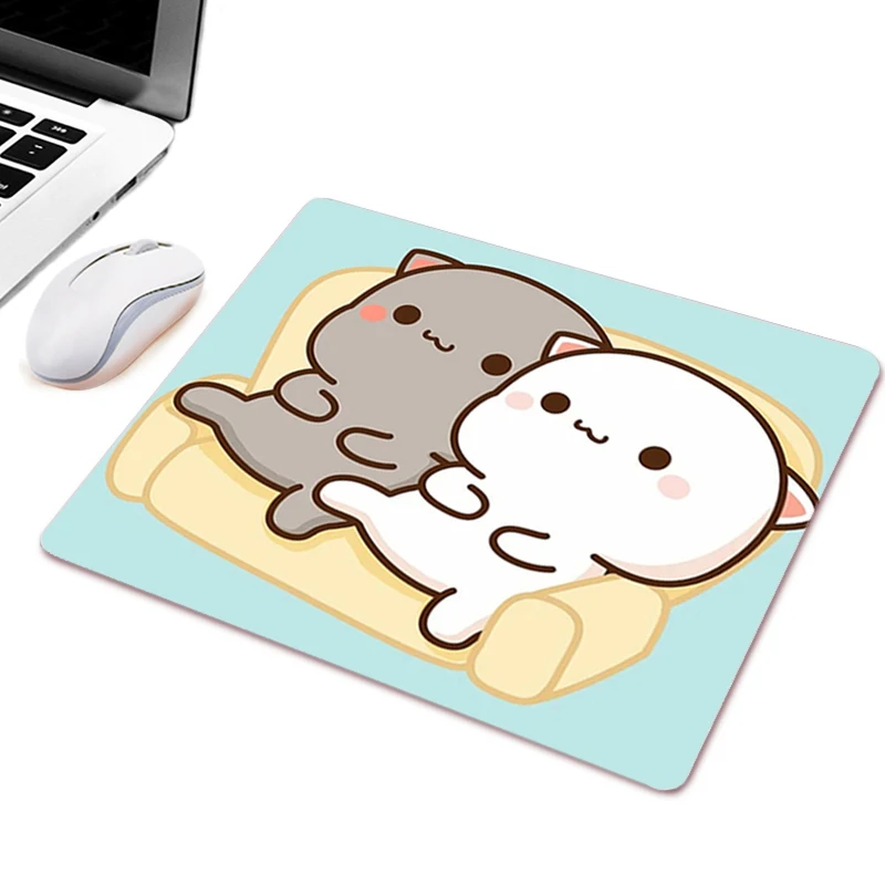 

Keyboard Gaming Mouse Pad Xl Peach Mochi Cat Pc Mat Mausepad Gamer Rug Cs Go Mousepad Anime Mouse Mats Xxl Computer Desk Carpet