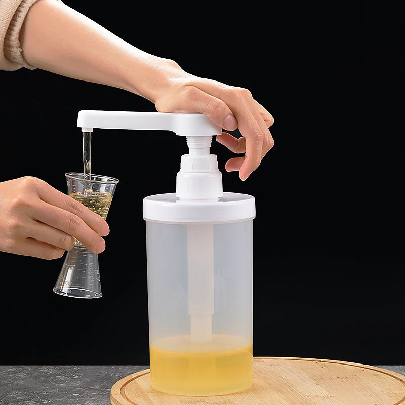 Дозатор жидкости для кофе сиропа пчела капельная бутылка с гидравлическим