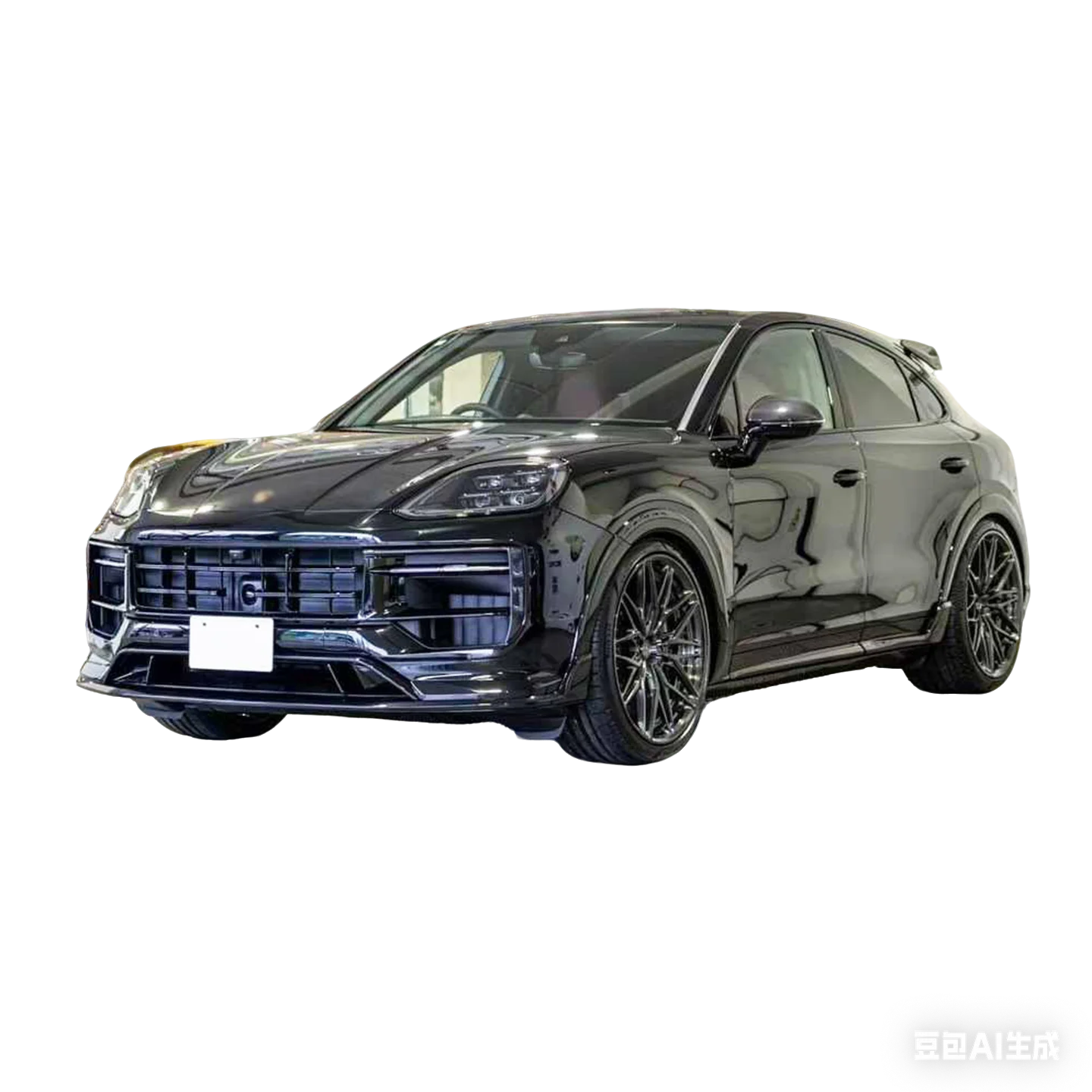 Фото 26 стилей карбонового обвеса TKT Model для Porsche Cayenne GTSSD 2024-2025: передний сплиттер, задний спойлер, модифицированные детали №4