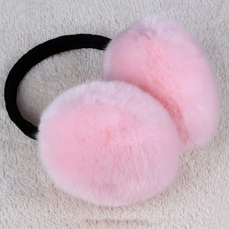 

Winter Earmuff Imitation Rabbit Fur Earmuffs Women Winter Ear Warmers Girls And Boys Plush Ear Warmers Earmuffs Ear Protection