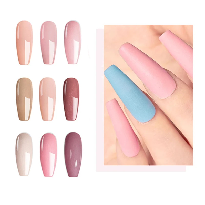 

Mtssii 10g New Nude Series Powder Set French Dipping Nail Glitter Without Lamp Cure Dip Nail Powder Art Design Dipping Powder