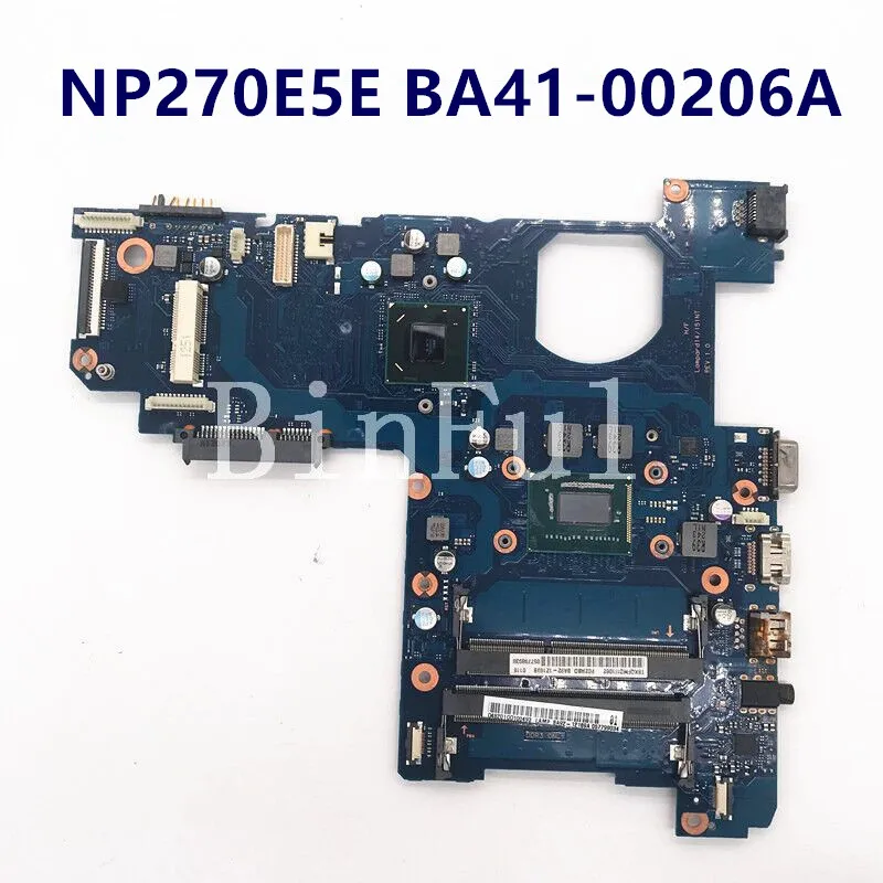 

Высококачественная материнская плата для ноутбука NP270, NP270E5E, Φ с процессором SR0TY I3-3120M, 100% полностью протестирована, хорошо работает