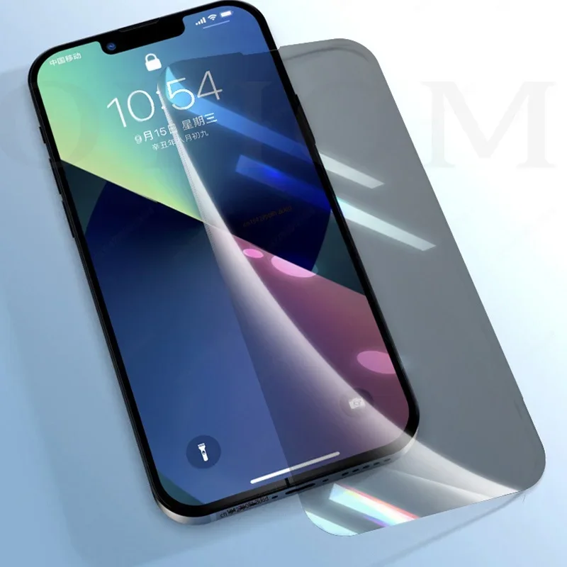 Anti-spy glass for huawei y7 pro prime 2019 screen protector on y 7 7y y7pro y7prime y72019 privacy