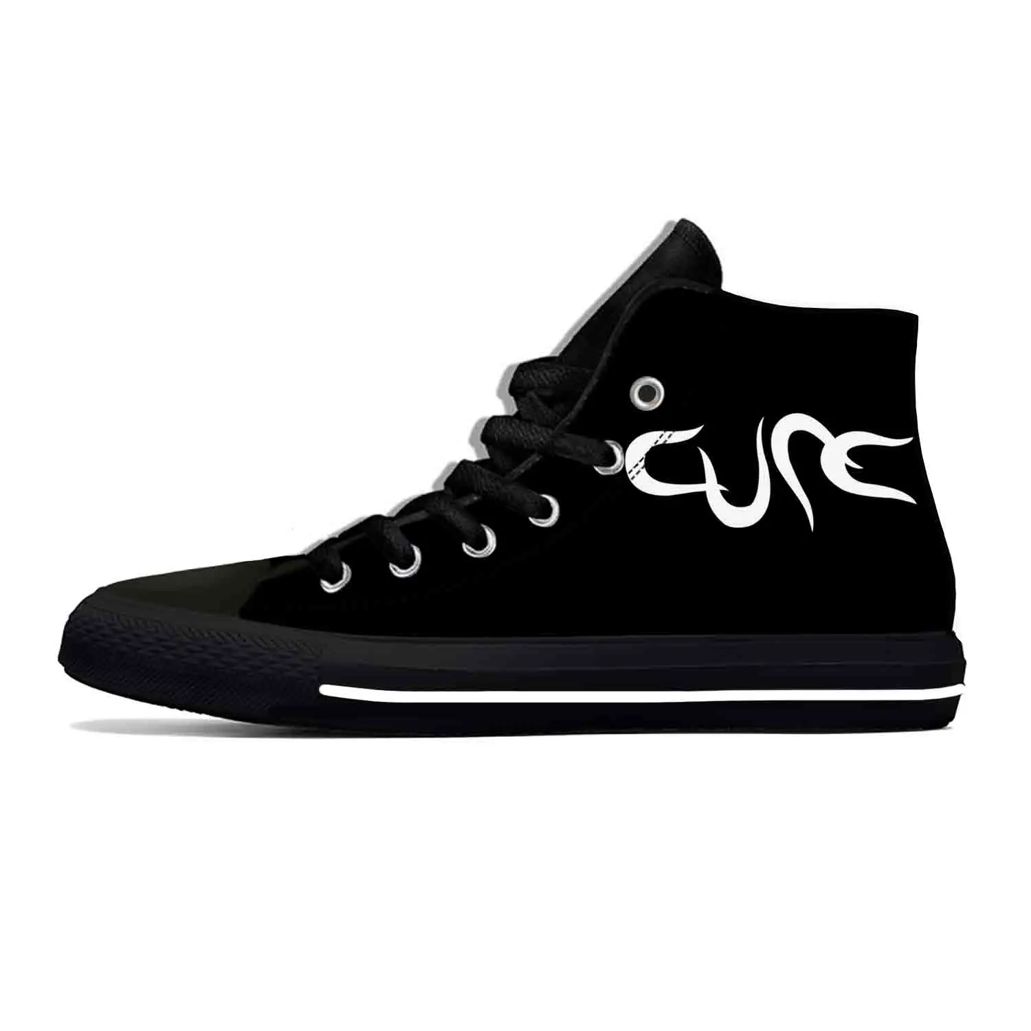 

Hot Cure Music Rock Band Robert Smith The Fashion Casual Cloth Shoes High Top Lightweight Breathable 3D Print Men Women Sneakers