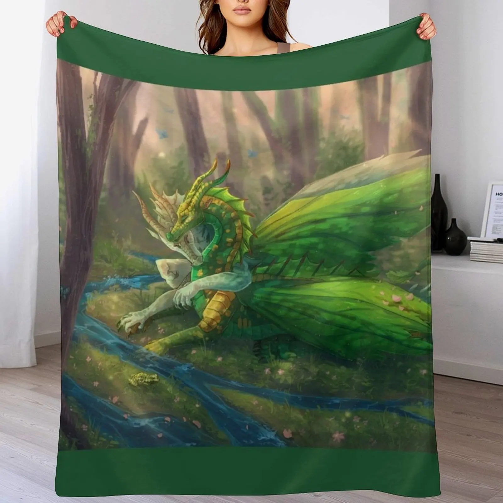 Крылья огня-Соundew ивы пледы одеяло косплей аниме декоративные диваны винтажные