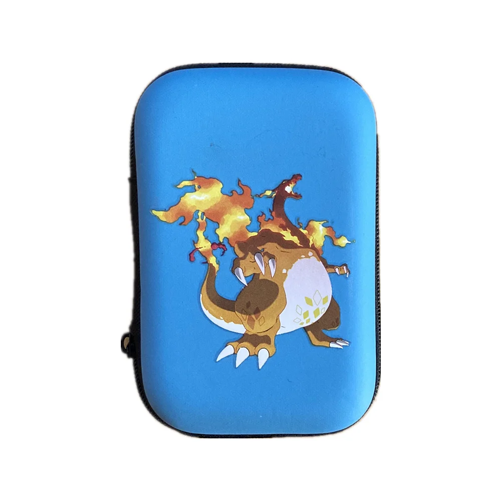 

Держатель для карт с 50 емкостью, жесткий альбом, чехол для карт, Покемон, Пикачу, игровой держатель для карт, игрушки покемон