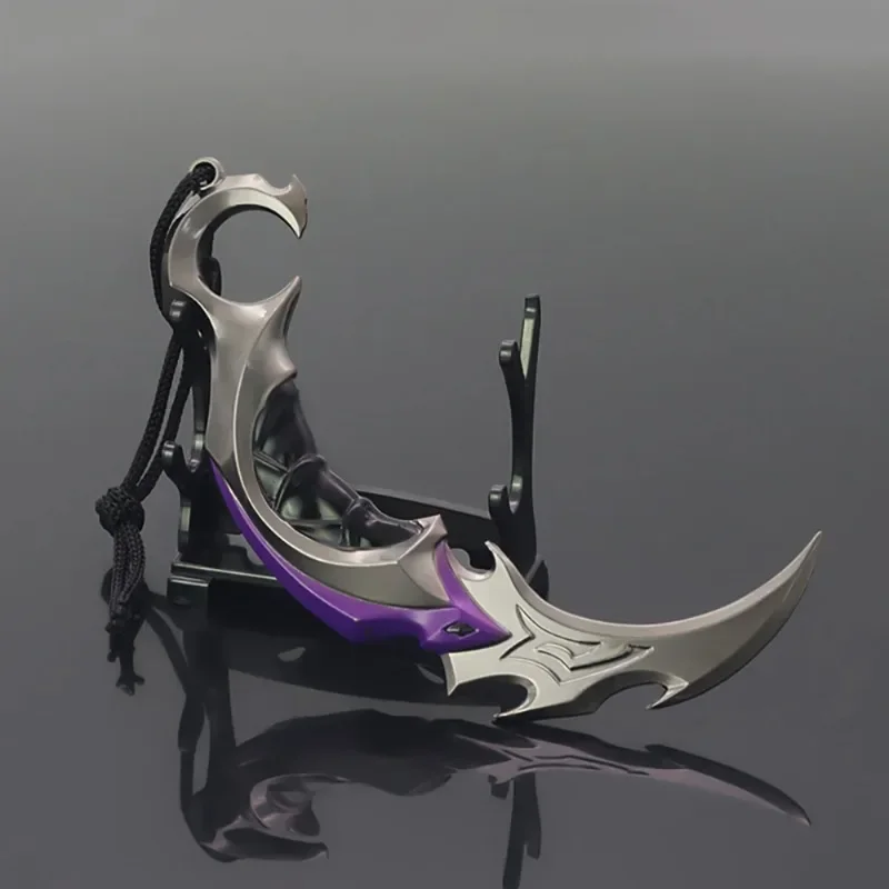 Металлический нож-керамбит диаметром 15 см для мальчиков