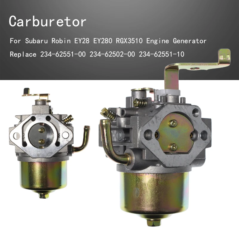

Карбюратор для двигателя Subaru Robin EY28 EY280 RGX3510, замена генератора 234-62551-00 234-62502-00 234-62551-10