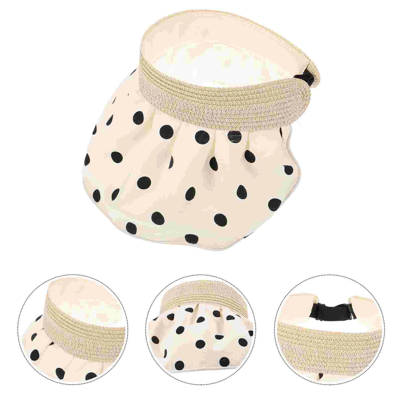 Женские козырьки от солнца для защиты ультрафиолета складная теневая шляпа