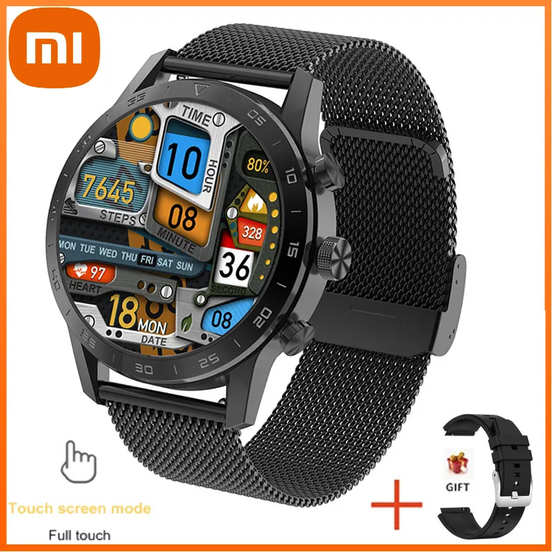 

Xiaomi Smartwatch Men Wireless Charging Sports Smart Watch IP68 Waterproof Smartwatch Men Fitness Bracelet For Android Apple