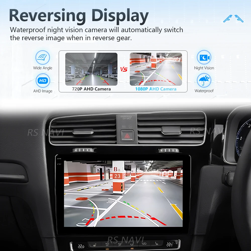 Фото Автомагнитола Android 16 с функцией Plug and Play для Volkswagen VW Golf 7 MK7 GTI 2012-2021 (праворульные модели) с поддержкой CarPlay и Android Auto №5