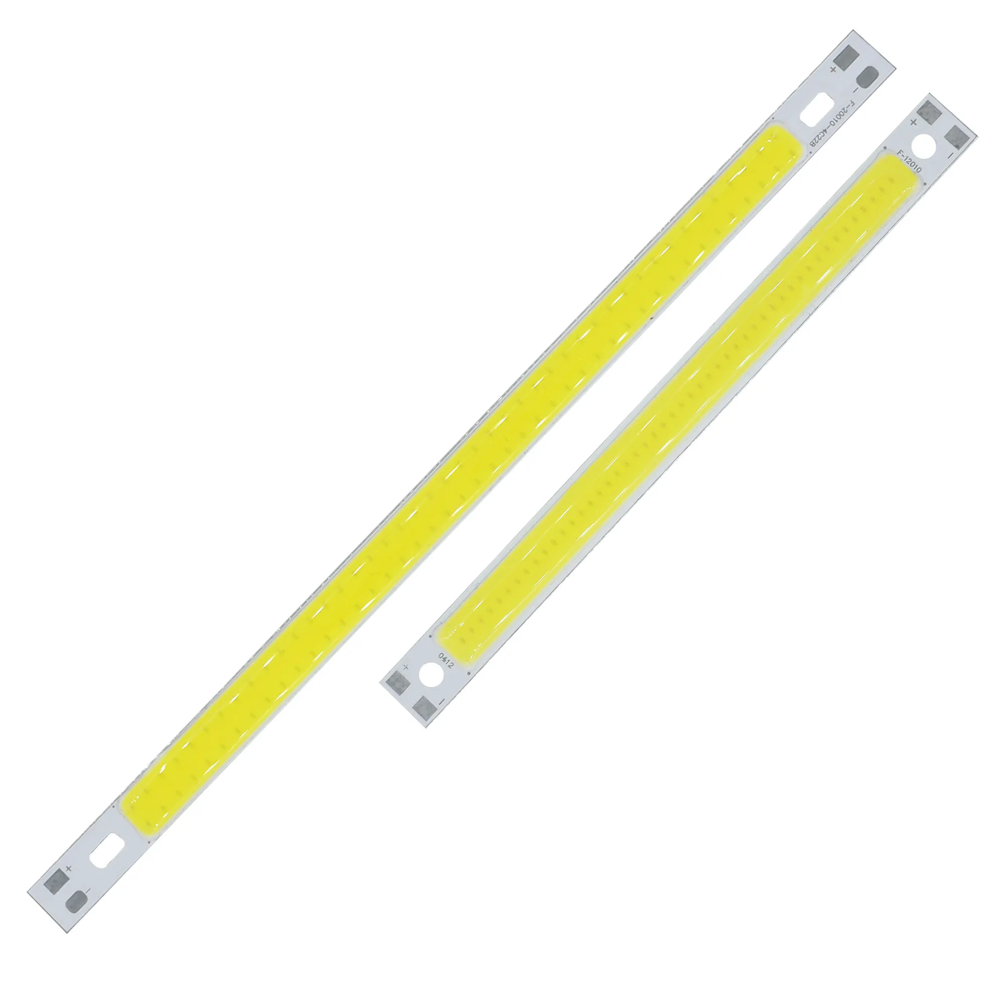 

DC12-14V 200x10mm 120x10mm Light Emitting Diod 12W 6W 1000-1500LM COB LED Strip Light COB Strips Lamp White 6500K red green blue