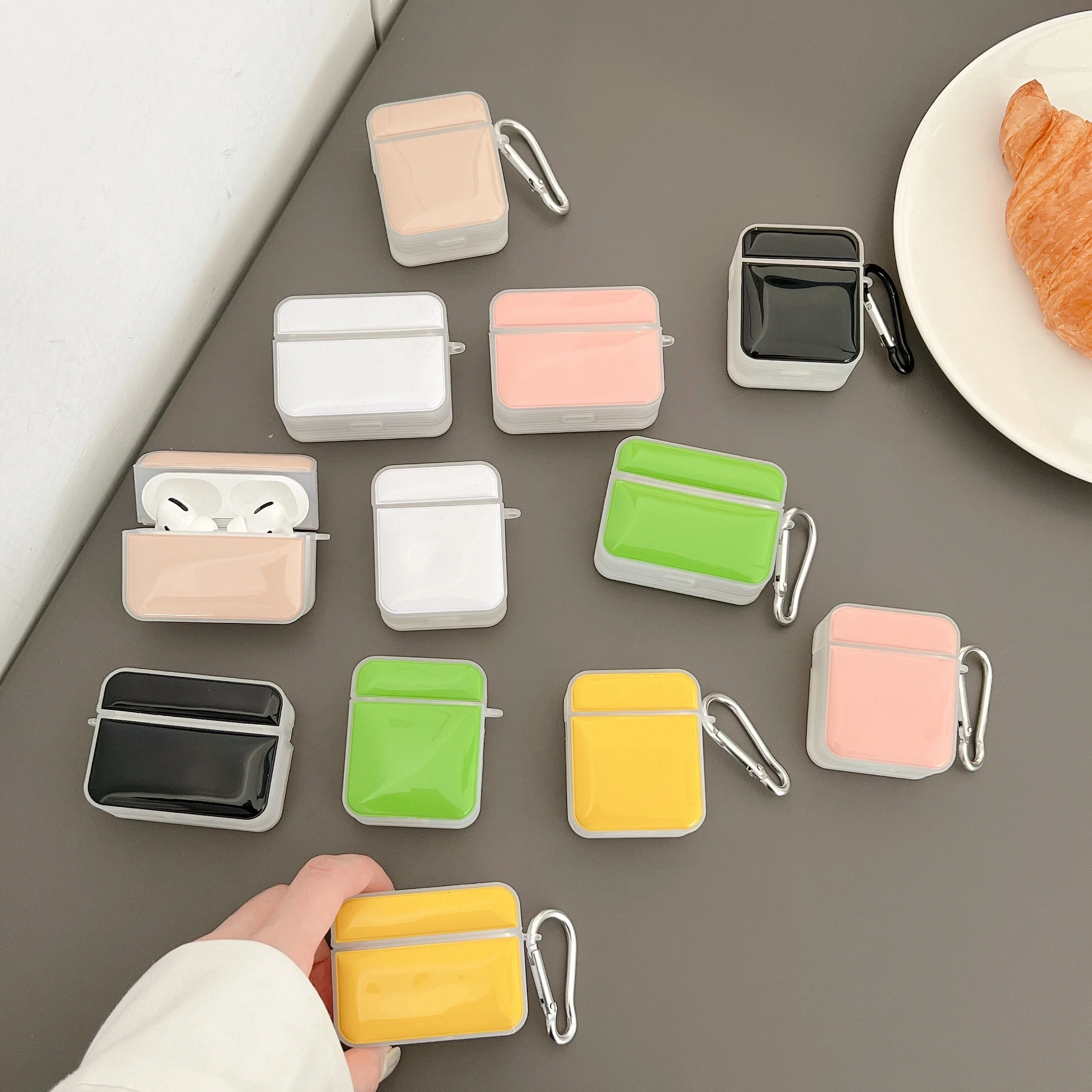 

Мягкий чехол для беспроводных наушников Apple Airpods 1 2 3