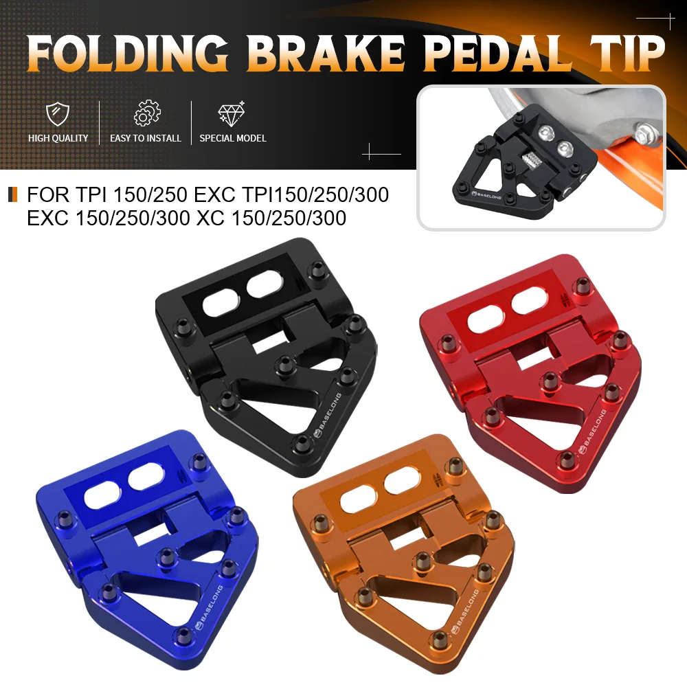 Для TPI 150/250 EXC TPI150/250/300 150/250/300 XC аксессуары для мотоциклов складная задняя педаль