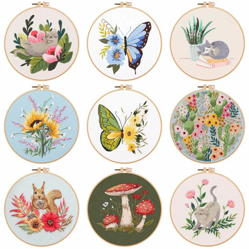 Набор для вышивки крестиком стеллаж рукоделия набор сделай сам взрослых