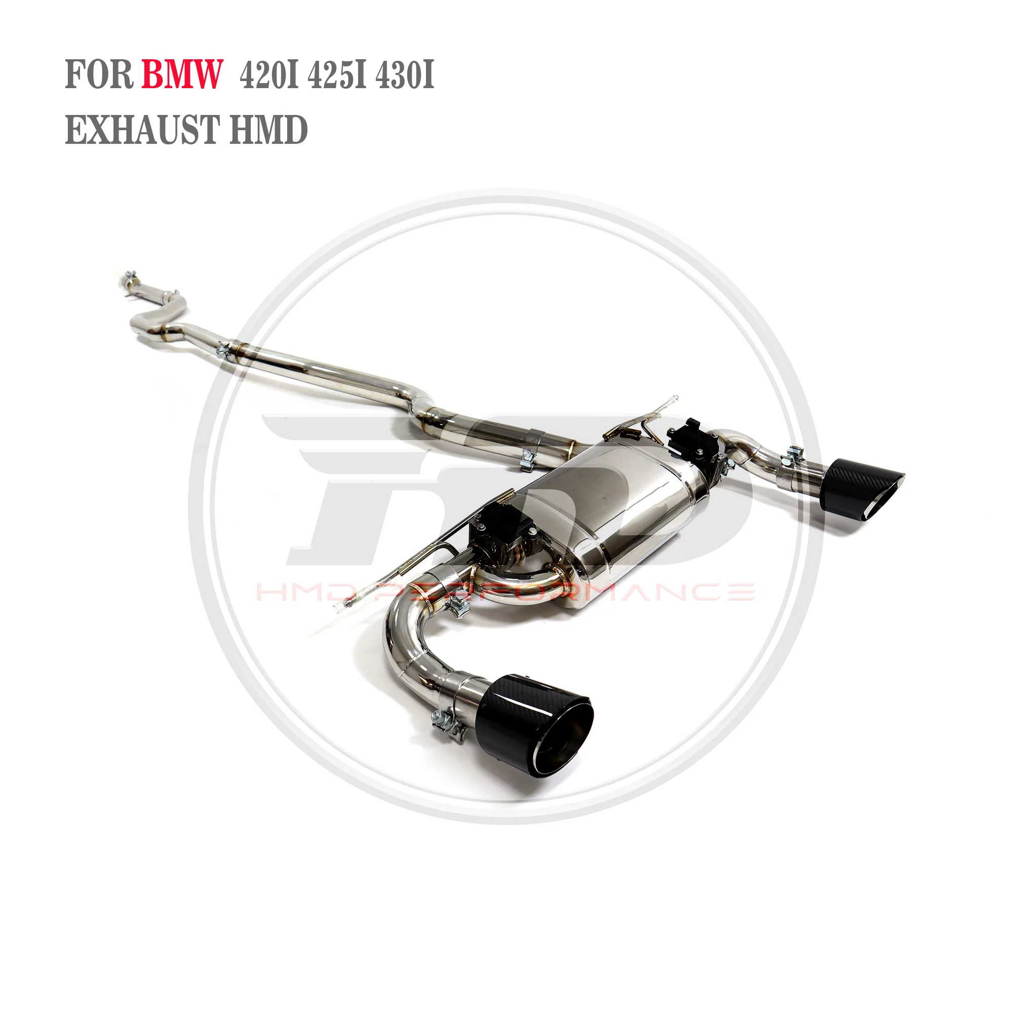 HMD клапан выхлопной системы из нержавеющей стали Catback для BMW 420i 425i 428i 430i детали
