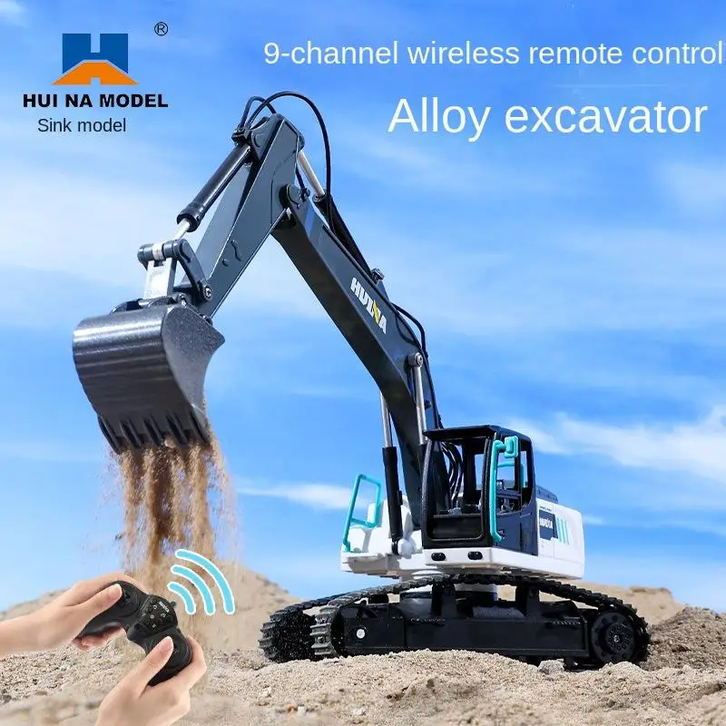 9ch Remote Control Engineering Vehicle Crawler Truck Bulldoz