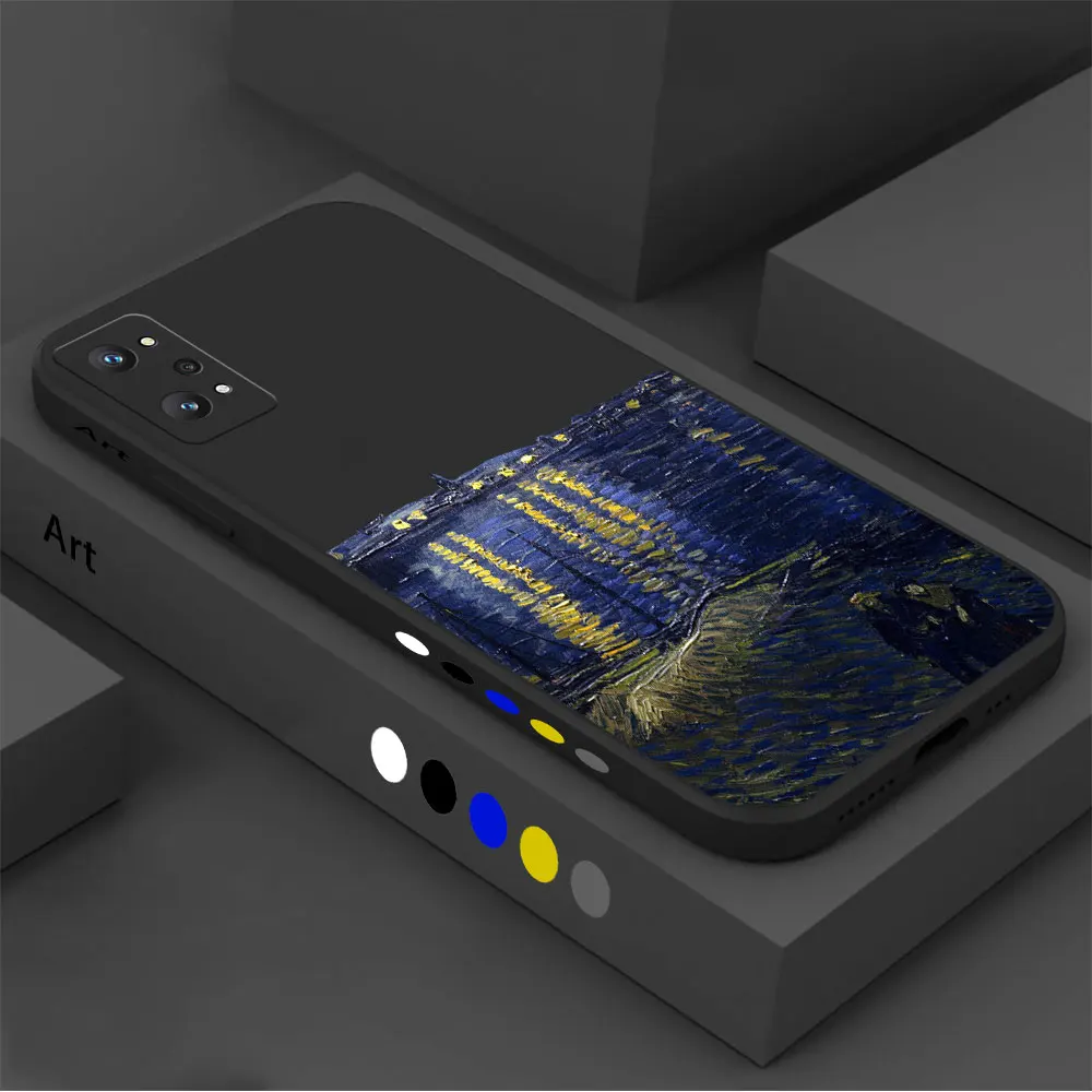 

Art Van Gogh Oil Painting Case For OPPO Realme GT NEO 5 3 2 2T 10 8 8I 7 7I 6 5 9I 9 6S V25 V15 V13 V11 C21 C21Y C15 Pro Cover
