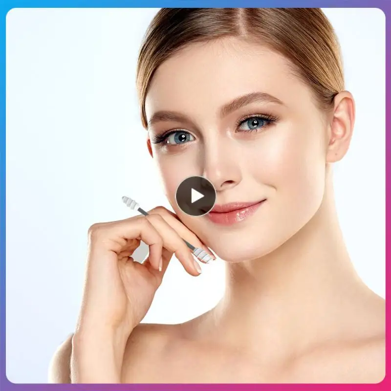 

Reusable Cotton Swabs With Box Portable Soft Silicone Swab Cleanable For Ear Cleaning Beauty Makeup Gift Drop