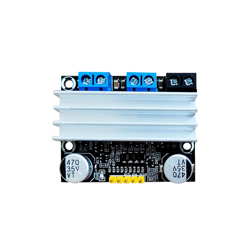 

10A dual DC motor drive module forward and reverse PWM speed regulation dimming 3-18v low voltage high current