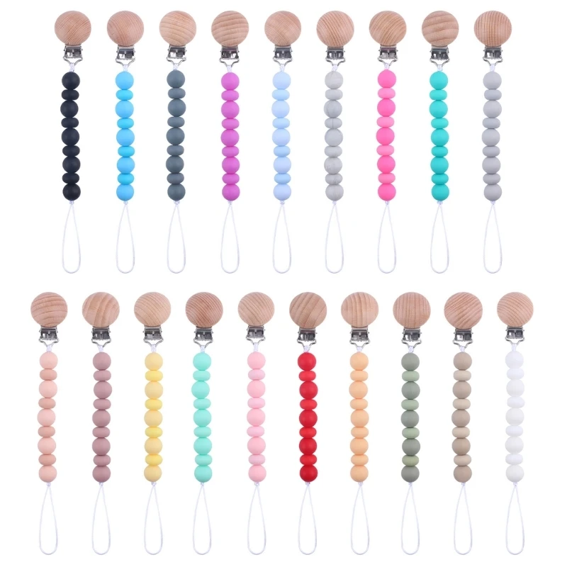 

Pacifier Clip for Boys Girls Paci Clip Soothie Baby Binky Holder for Shower Gift