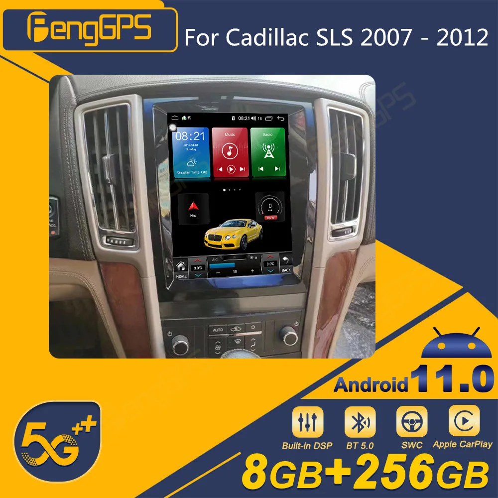 

For Cadillac SLS 2007 - 2012 Android Car Radio Tesla Screen 2Din Stereo Receiver Autoradio Multimedia Player GPS Navi Head Unit