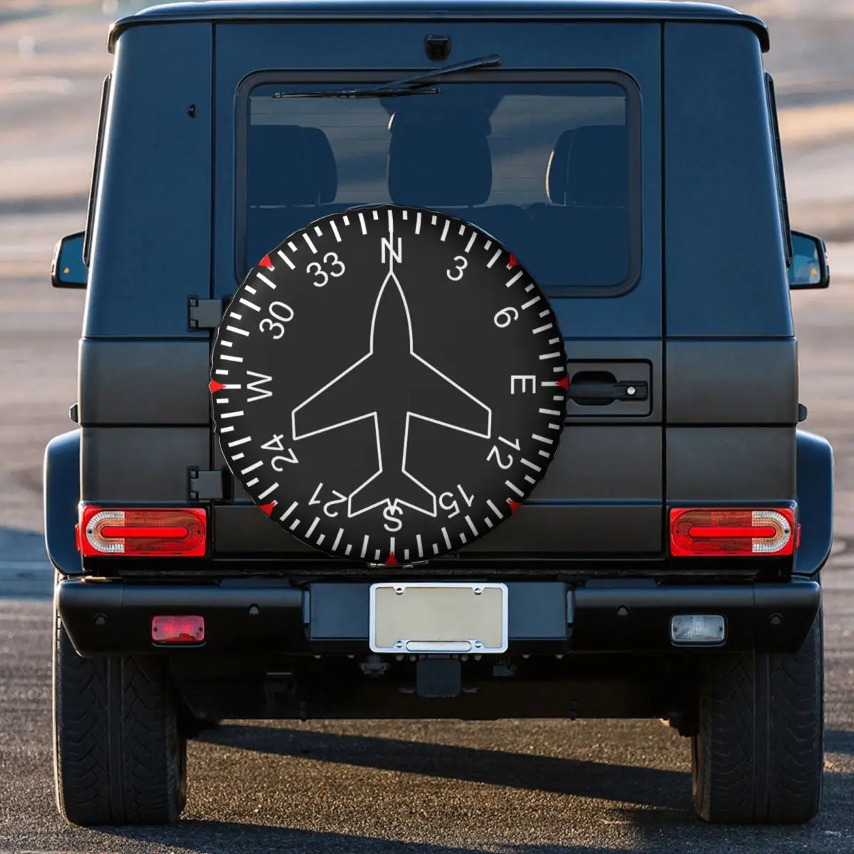 

Heading Indicator Tire Cover Wheel Protectors Weatherproof Universal for Jeep Trailer RV SUV Truck Camper Travel Trailer