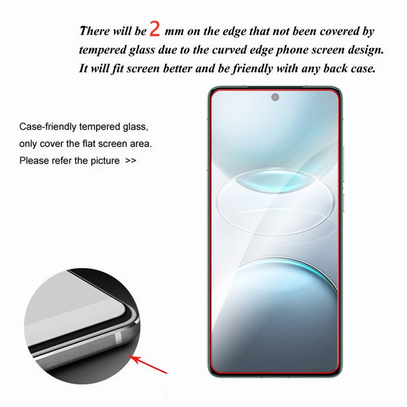 Стекло для Vivo X100s закаленное стекло 5G 6 78 дюйма прозрачная защитная пленка экрана