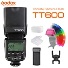 Беспроводная вспышка Godox TT600 TT600S 2,4G GN60 MasterSlave для камеры Canon Nikon Sony Pentax Olympus Fujifilm