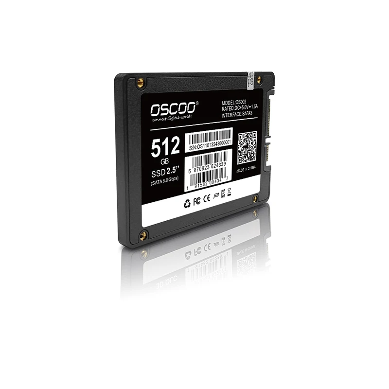 OSCOO SSD заводская оптовая цена 120 ГБ 240 512 жесткий диск 2 5 дюйма SATA3 3D TLC NAND