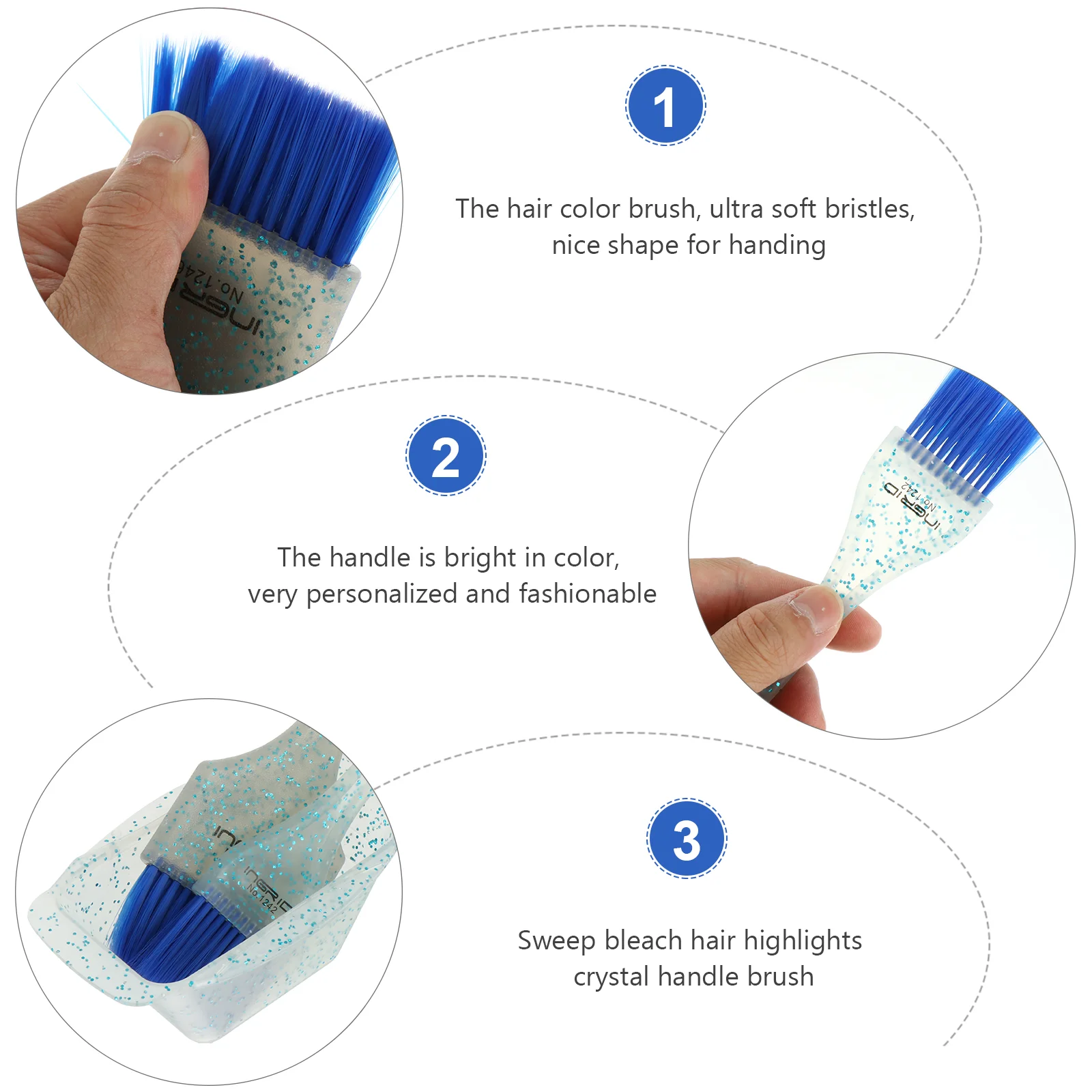 Парикмахерская чаша кисть для краски аксессуары окрашивания аксессуар зеленый