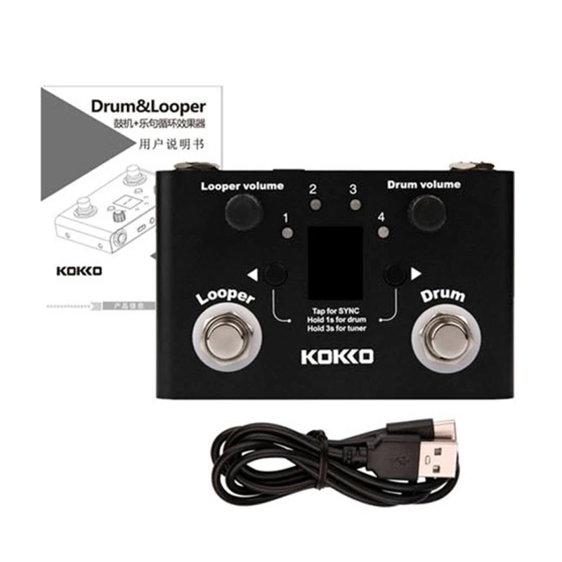 

Drum Loop Machine Beat Loop Rhythm Recording Pedal External Footswitch Control