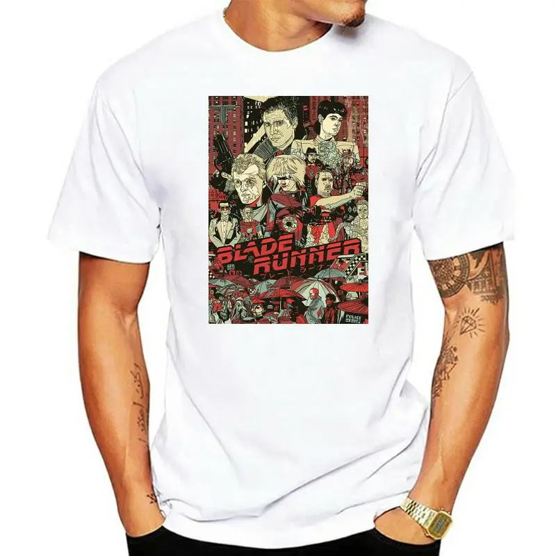 

Blade Runner T Shirt Black Khaki White Movie Poster All Sizes S 2Xl