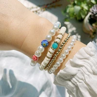 beaded bracelets for women stackable bracelets stretch multilayered bracelets set bohemian bracelet bangles bracelet set