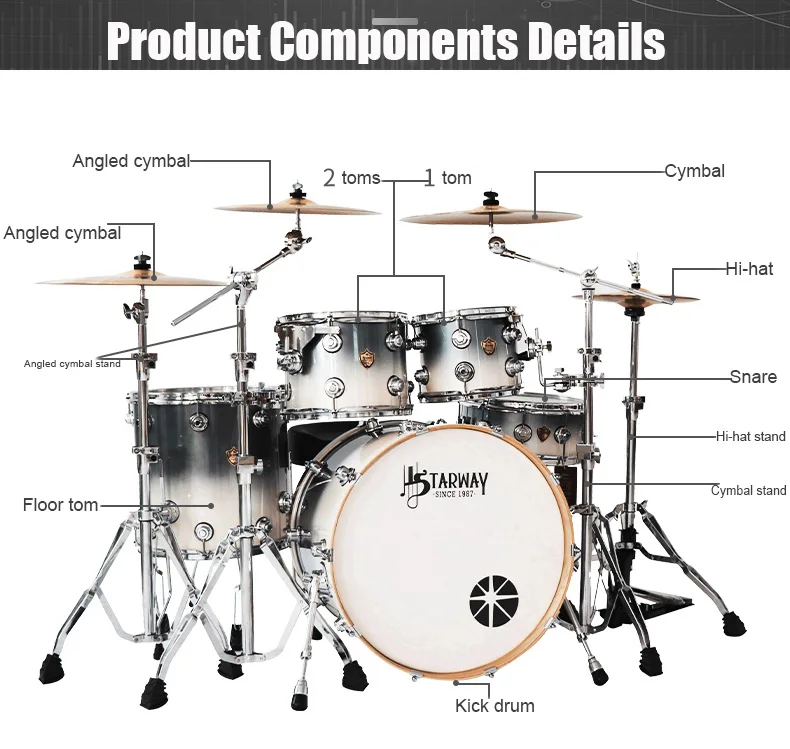 Starway D36 Джазовый бубен