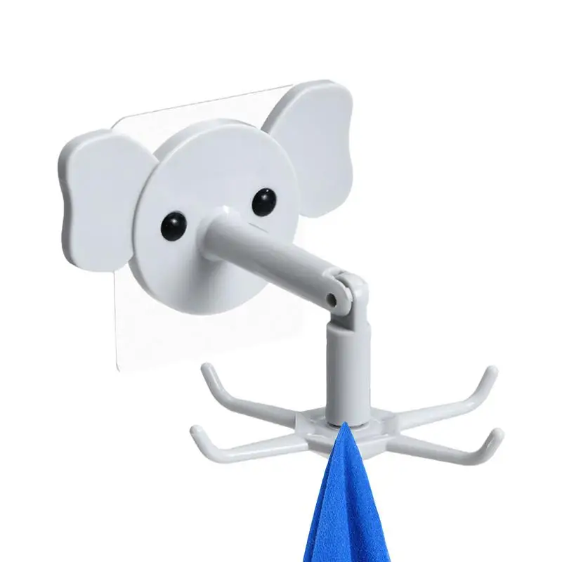 Вешалки для посуды с 6 когтями настенная вешалка дверные крючки без перфорации