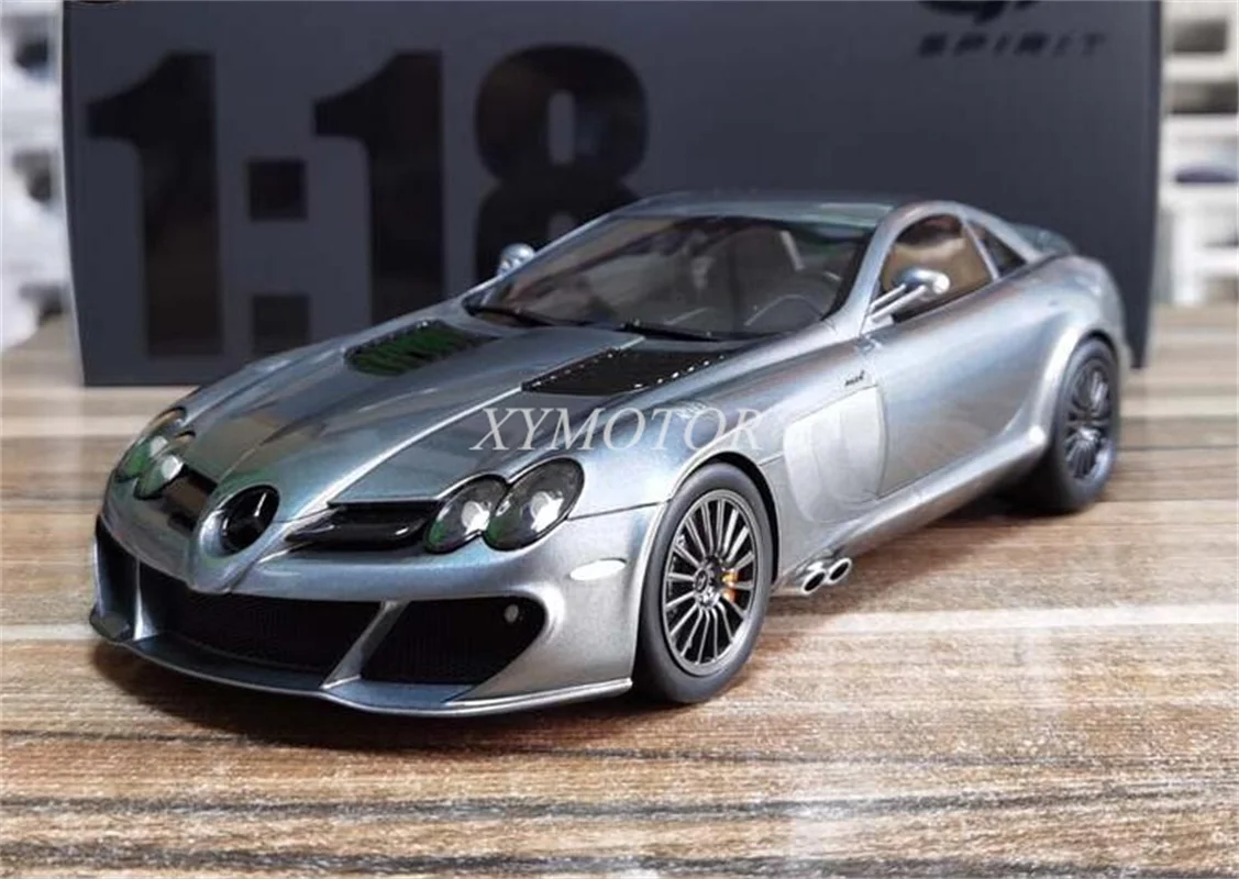 

Коллекционная модель автомобиля GT Spirit 1/18 для Mercedes-Benz SLR MSO из смолы, ограниченная серия игрушек из 999 шт., подарок для хобби, коллекция украшен...