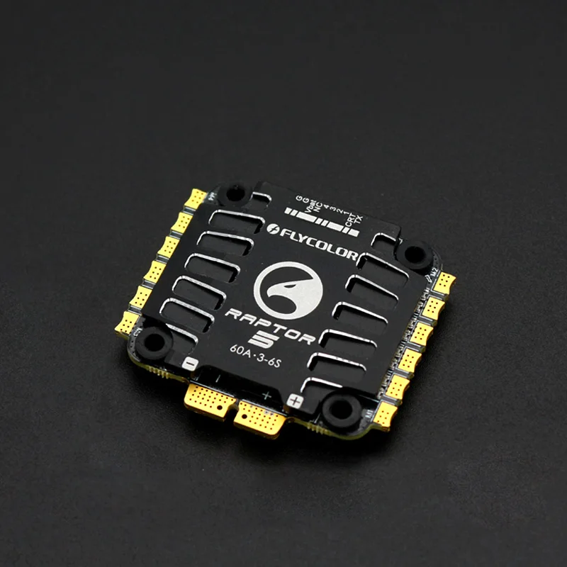 

FLYCOLOR Raptor5 G701 V5 PWM 128K 4 в 1 ESC 45A 60A 3-6S 30x30 мм для FPV контроллера фристайла