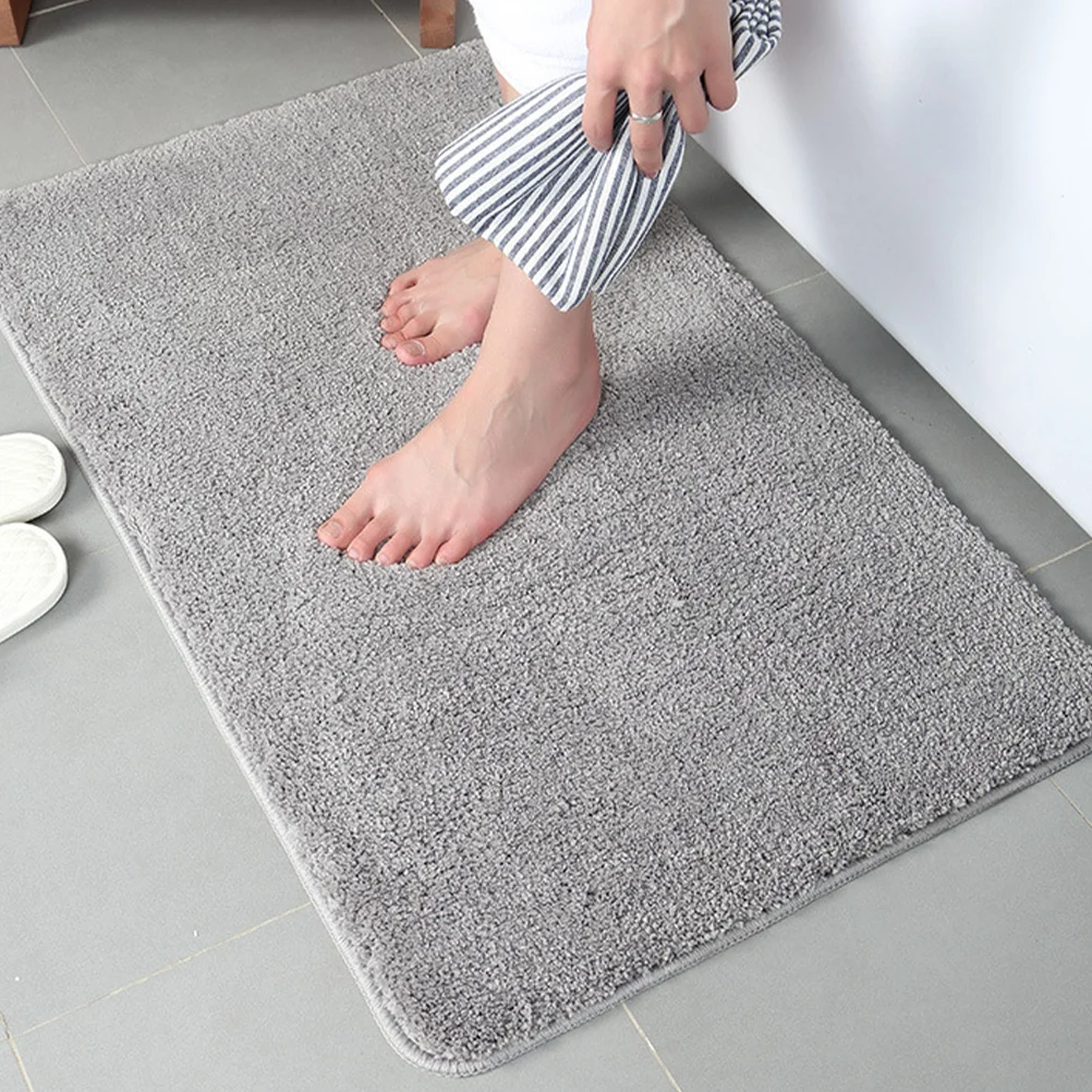 

Door Mat Rugs Front Shaggy Mats Rug Entrance Carpet Bath Bowl Shower Kitchen Non Dog Bathroom Absorbent Indoor
