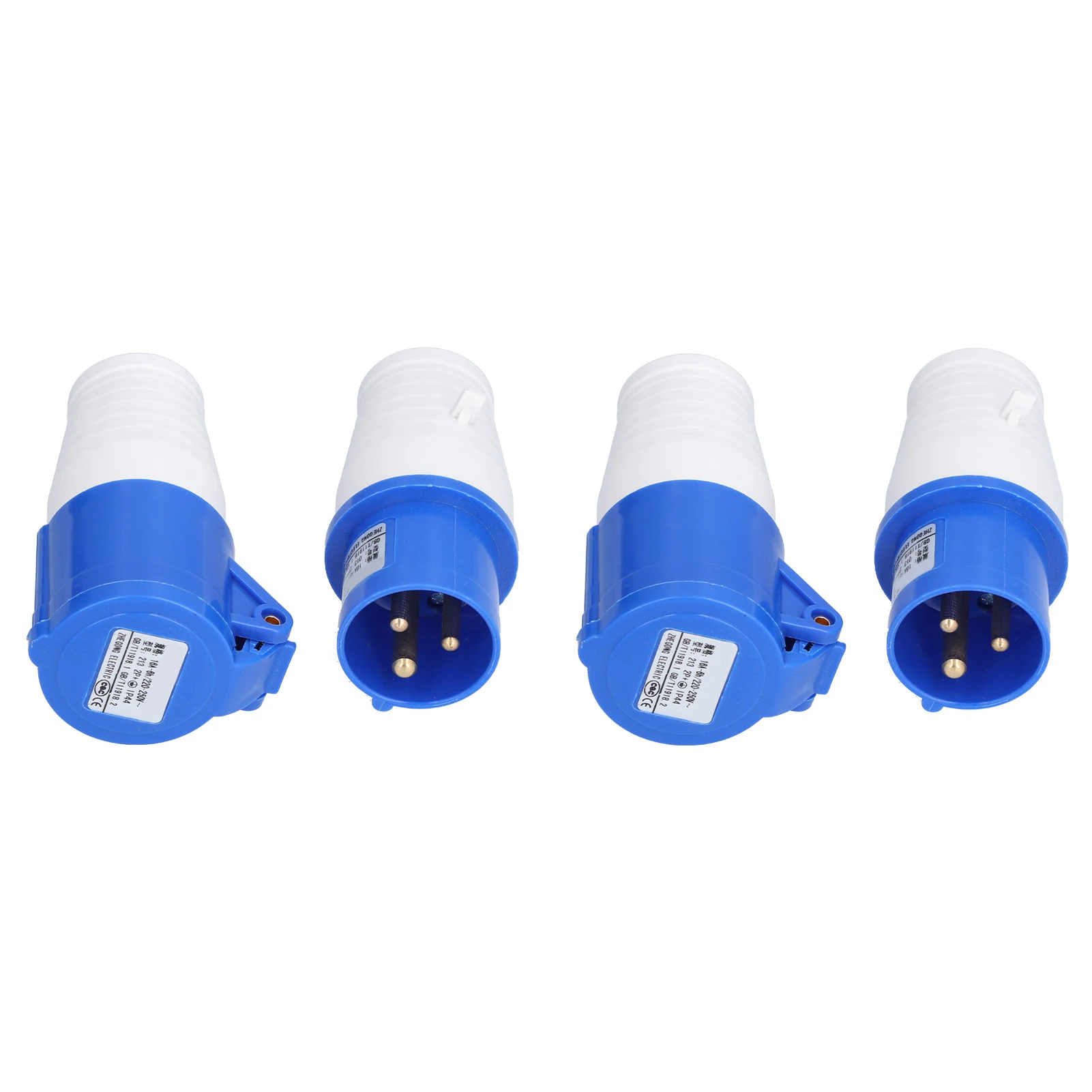 Штепсельная вилка 220250V 16A 2P e IP44 гнезда одиночной фазы кругового разъема Pin 2 Set 3