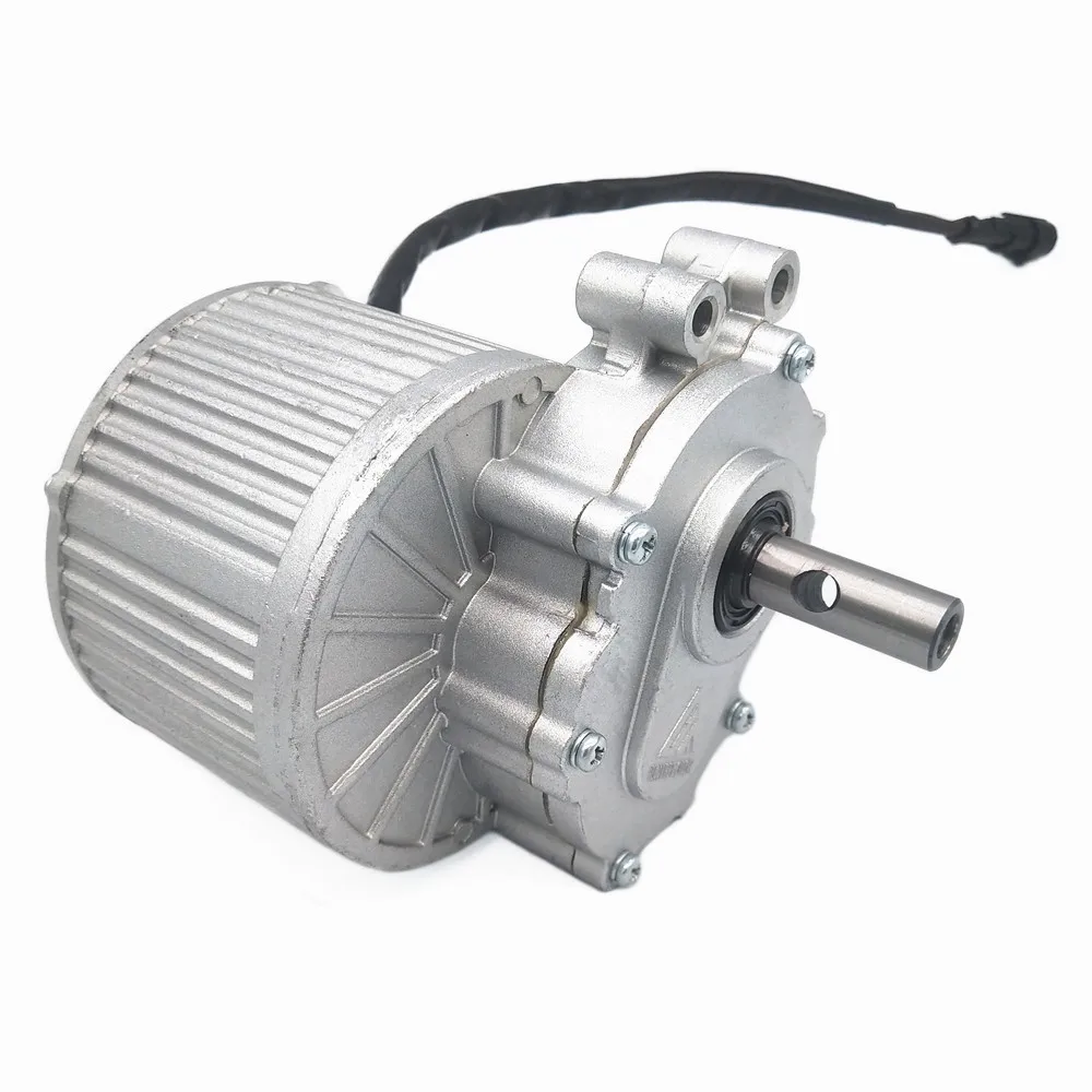 Низкоскоростной щеточный двигатель 250 Вт 48 в 90 об/мин, более длинный вал, Электрический велосипед/Электрический трехколесный двигатель, скутер