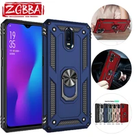 zgbba new shockproof anti drop phone case for oppo f11pro f17pro f19 pro magnetic ring stand armor cover for oppo f19pro plus 5g