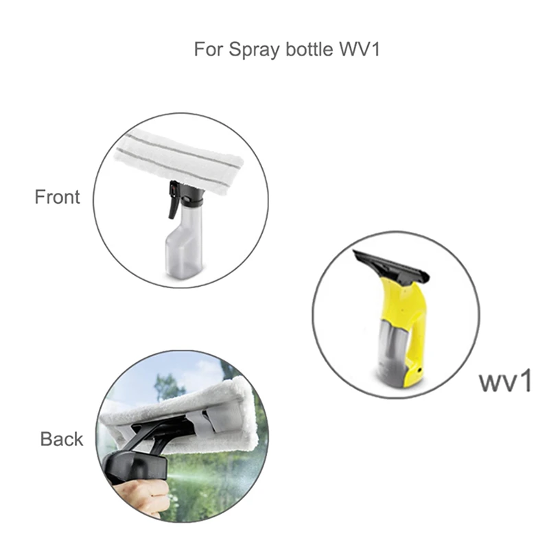 10 шт. тряпки из микрофибры для мытья окон Karcher WV1 WV50 WV75