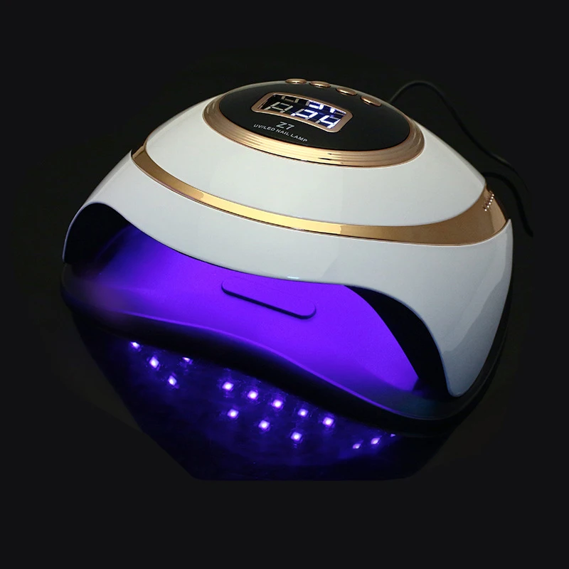 

NEW 57LEDs UV LED Nail Lamp For Acrylic Nail Gel Drying Lamp With Low Heat Mode Smart Sensor Nail Art Salon Manicure Machine