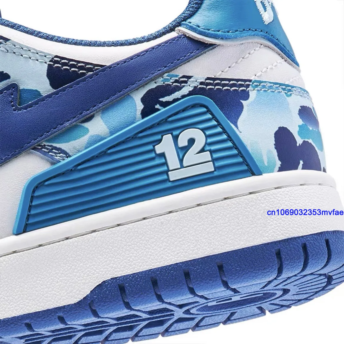 A BATHING APE Men and Women Camouflage Chinese 12 Years Anniversary STA Sports Sneakers Unisex Bapesta Skateboard Walking Shoes