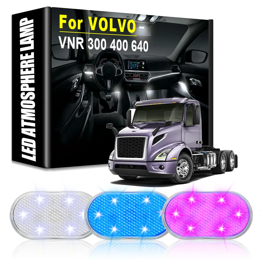 

Car LED Atmosphere Lights Car Rechargeable Touch Lamps Automotive Goods Car Accessories Auto Tools for VOLVO VNR 300 400 640