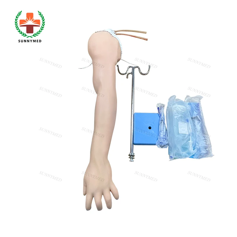 

SY-N03612 Medical teaching Venipuncture and Injection Nursing Training Arm Model price