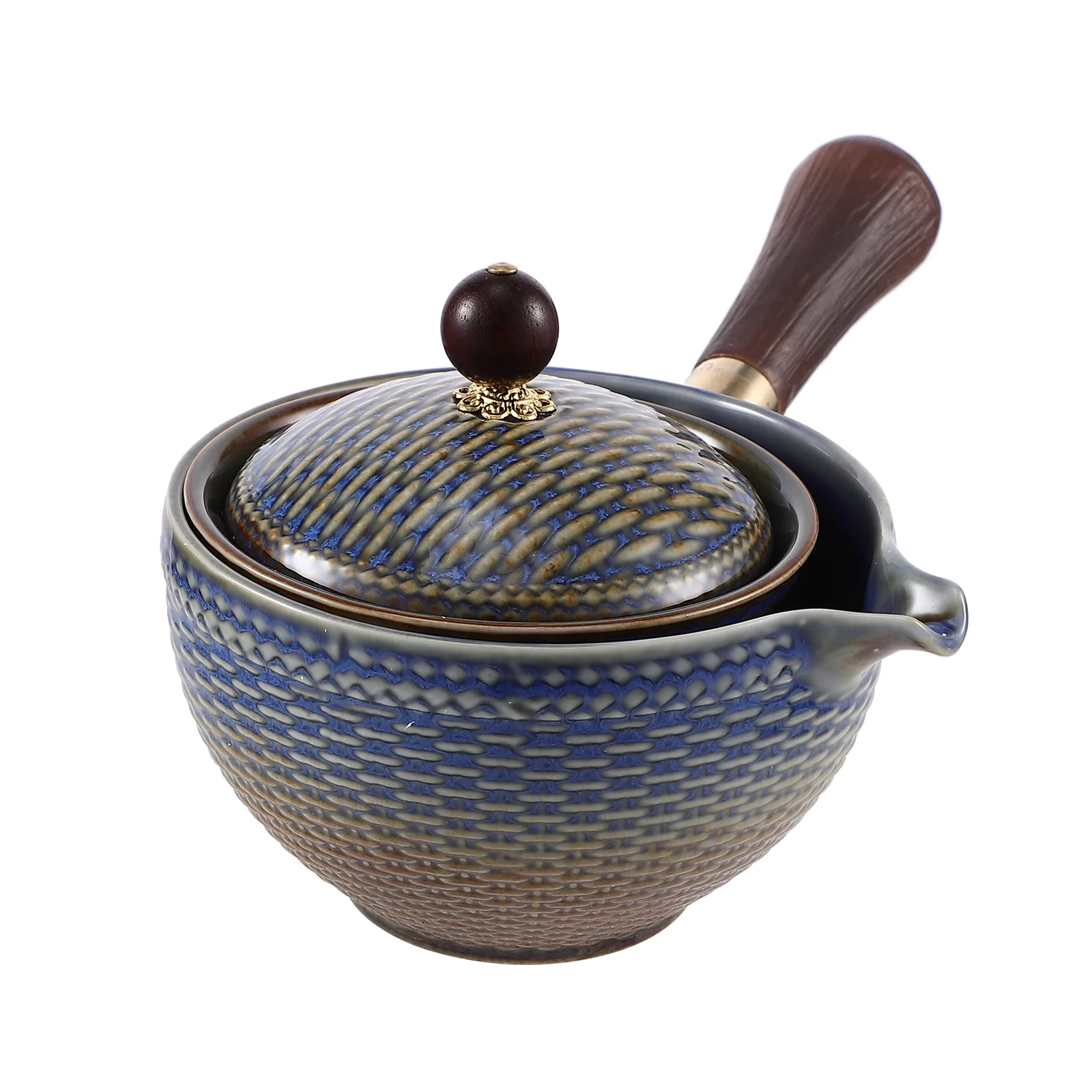 

Tea Set Teapot Chinese Pot Gongfu Kettle Maker Ceramic Porcelain Cup Handle Side Rotation Fu 360 Mini Kunginfuser Ceremony