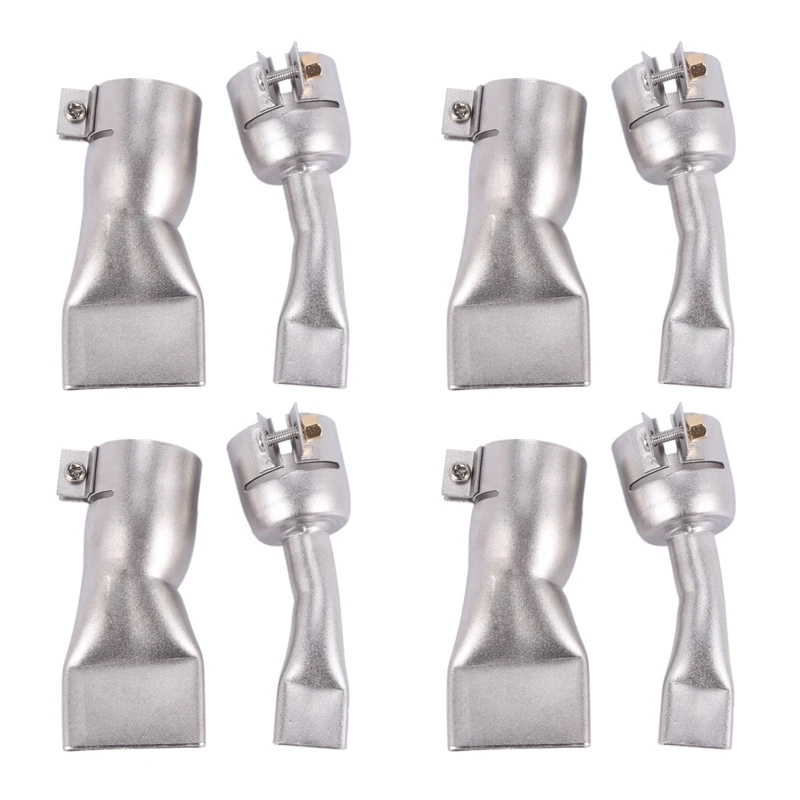

AFBC 8Pcs Welding Nozzles For Leister / Bak Hot Air Heat ,20Mm And 40Mm Flat Weld Nozzle