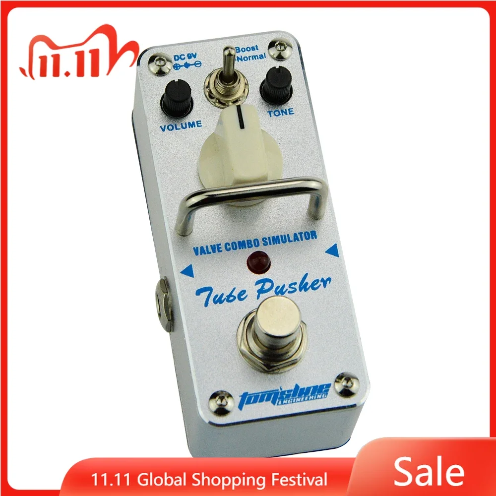 

Aroma ATP-3 TUBE PUSHER Vlave Combo Simulator Pedal Mini Analogue Guitar Effect Pedal True Bypass Guitar Parts & Accessories